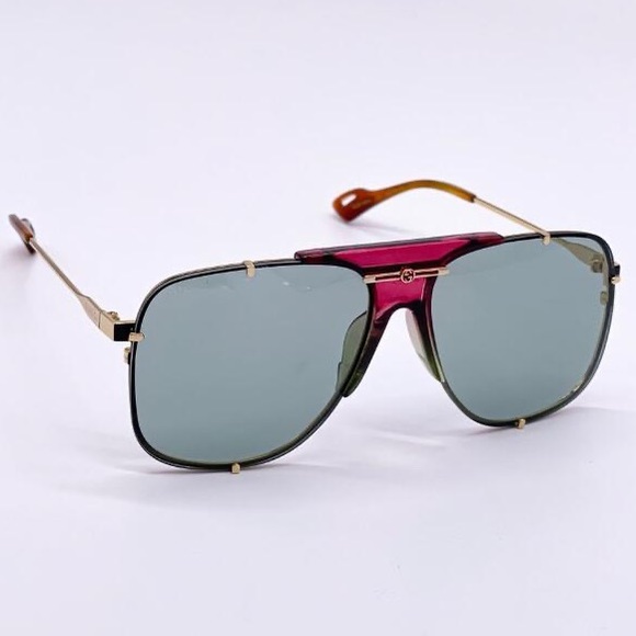 GUCCI Aviator-Style Metal Sunglasses - Picture 6 of 12
